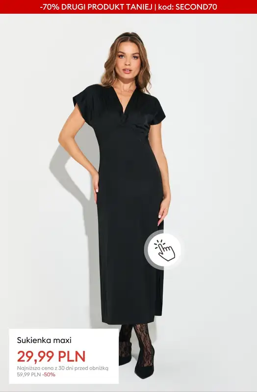 Sinsay - gazetka promocyjna WYPRZEDAŻ: -70% na DRUGI PRODUKT! od czwartku 05.02  - strona 13