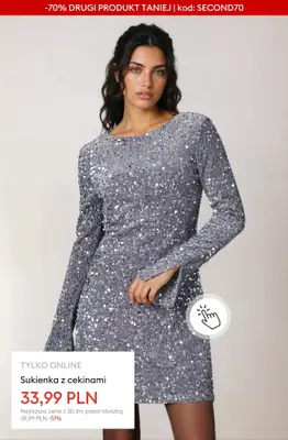 Sinsay - gazetka promocyjna WYPRZEDAŻ: -70% na DRUGI PRODUKT! od czwartku 05.02  - strona 11