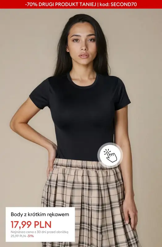 Sinsay - gazetka promocyjna WYPRZEDAŻ: -70% na DRUGI PRODUKT! od czwartku 05.02  - strona 2