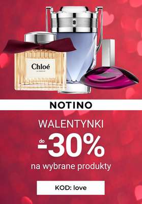 BEST SALE - gazetka promocyjna Notino | Do-30% walentynkowe upominki od czwartku 05.02 do niedzieli 15.02