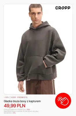 Cropp - gazetka promocyjna Wyprzedaż: do 49,99 PLN dla niego od czwartku 05.02  - strona 2