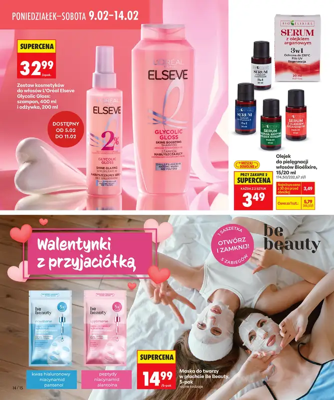 Biedronka - gazetka promocyjna Piękne strony od czwartku 05.02 do soboty 14.02 - strona 14