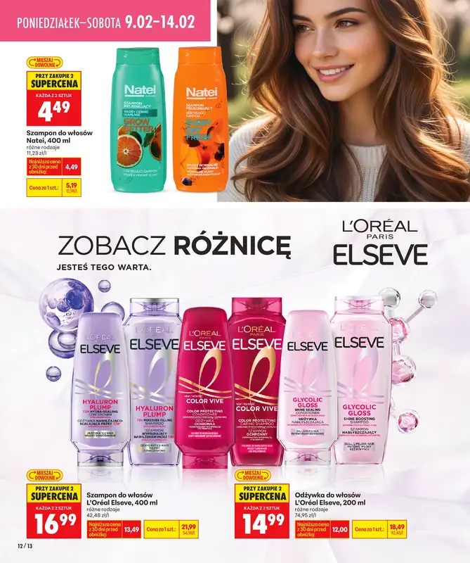 Biedronka - gazetka promocyjna Piękne strony od czwartku 05.02 do soboty 14.02 - strona 12