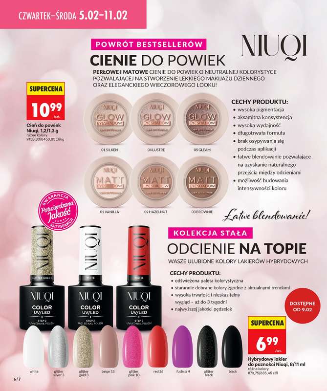 Biedronka - gazetka promocyjna Piękne strony od czwartku 05.02 do soboty 14.02 - strona 6