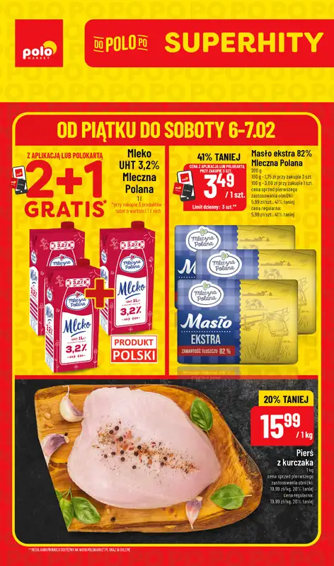 POLOmarket - gazetka promocyjna Super hity na weekend  