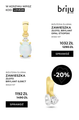 Briju - gazetka promocyjna Gazetka: Oferta Ślubna od piątku 06.02 do soboty 14.02 - strona 4