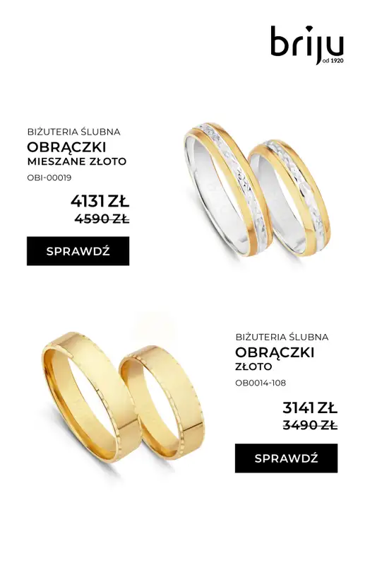 Briju - gazetka promocyjna Gazetka: Oferta Ślubna od piątku 06.02 do soboty 14.02 - strona 11