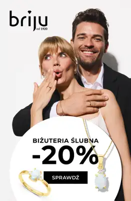 Briju - gazetka promocyjna Gazetka: Oferta Ślubna od piątku 06.02 do soboty 14.02