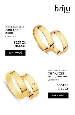Briju - gazetka promocyjna Gazetka: Oferta Ślubna od piątku 06.02 do soboty 14.02 - strona 2