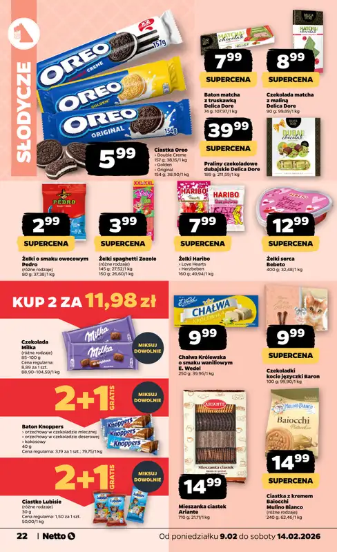 Netto - gazetka promocyjna Gazetka Spożywcza od poniedziałku 09.02 do soboty 14.02 - strona 22