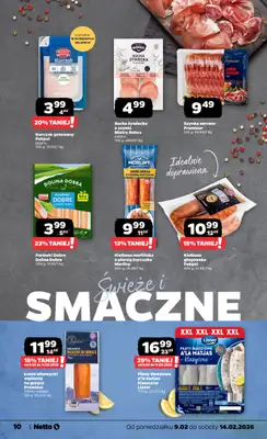 Netto - gazetka promocyjna Gazetka Spożywcza od poniedziałku 09.02 do soboty 14.02 - strona 10