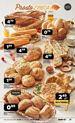 Netto - gazetka promocyjna Gazetka Spożywcza od poniedziałku 09.02 do soboty 14.02 - strona 17