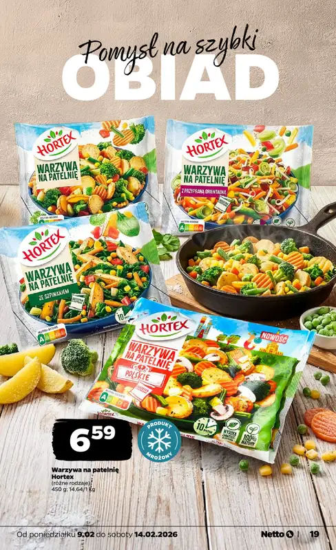 Netto - gazetka promocyjna Gazetka Spożywcza od poniedziałku 09.02 do soboty 14.02 - strona 19