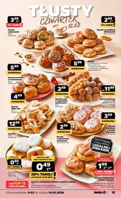 Netto - gazetka promocyjna Gazetka Spożywcza od poniedziałku 09.02 do soboty 14.02 - strona 15