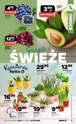 Netto - gazetka promocyjna Gazetka Spożywcza od poniedziałku 09.02 do soboty 14.02 - strona 7
