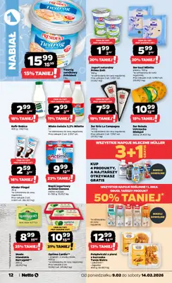 Netto - gazetka promocyjna Gazetka Spożywcza od poniedziałku 09.02 do soboty 14.02 - strona 12