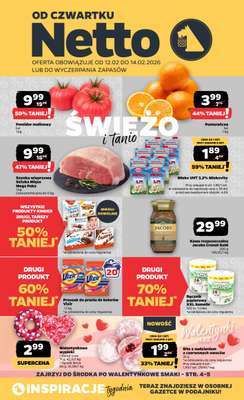 Netto - gazetka promocyjna Gazetka Spożywcza  do soboty 14.02