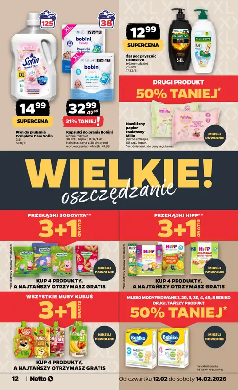 Netto - gazetka promocyjna Gazetka Spożywcza  do soboty 14.02 - strona 12