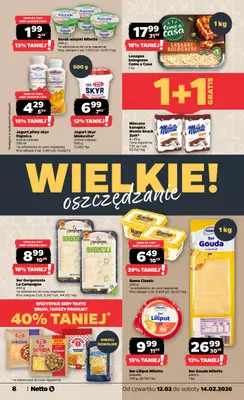 Netto - gazetka promocyjna Gazetka Spożywcza  do soboty 14.02 - strona 8