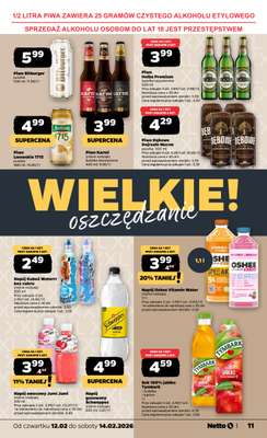 Netto - gazetka promocyjna Gazetka Spożywcza  do soboty 14.02 - strona 11