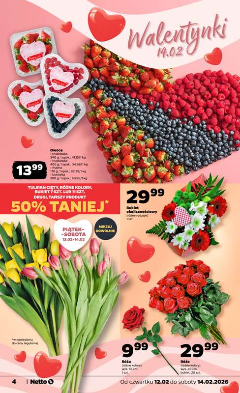 Netto - gazetka promocyjna Gazetka Spożywcza  do soboty 14.02 - strona 4