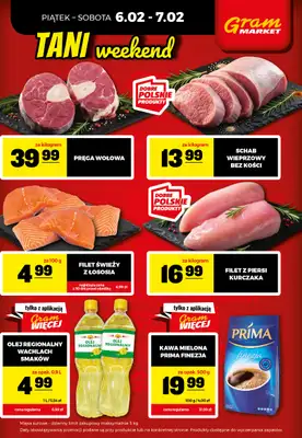 Gram Market - gazetka promocyjna Niskie Ceny od piątku 06.02 do środy 11.02 - strona 2