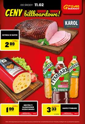 Gram Market - gazetka promocyjna Niskie Ceny od piątku 06.02 do środy 11.02 - strona 3