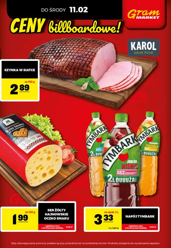 Gram Market - gazetka promocyjna Niskie Ceny od piątku 06.02 do środy 11.02 - strona 3