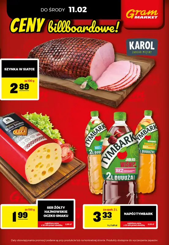 Gram Market - gazetka promocyjna Niskie Ceny od piątku 06.02 do środy 11.02 - strona 3