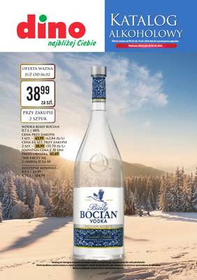 Dino - gazetka promocyjna Katalog alkoholowy / styczeń 2026 od poniedziałku 09.02 do soboty 14.02