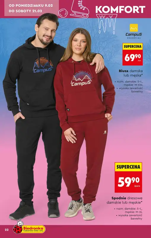 Biedronka - gazetka promocyjna Hity i inspiracje, od 07.02 od soboty 07.02 do środy 25.02 - strona 22