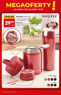 Biedronka - gazetka promocyjna Hity i inspiracje, od 07.02 od soboty 07.02 do środy 25.02 - strona 3