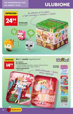 Biedronka - gazetka promocyjna Hity i inspiracje, od 07.02 od soboty 07.02 do środy 25.02 - strona 12