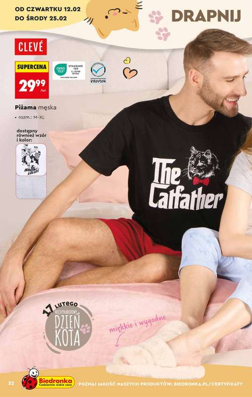 Biedronka - gazetka promocyjna Hity i inspiracje, od 07.02 od soboty 07.02 do środy 25.02 - strona 32