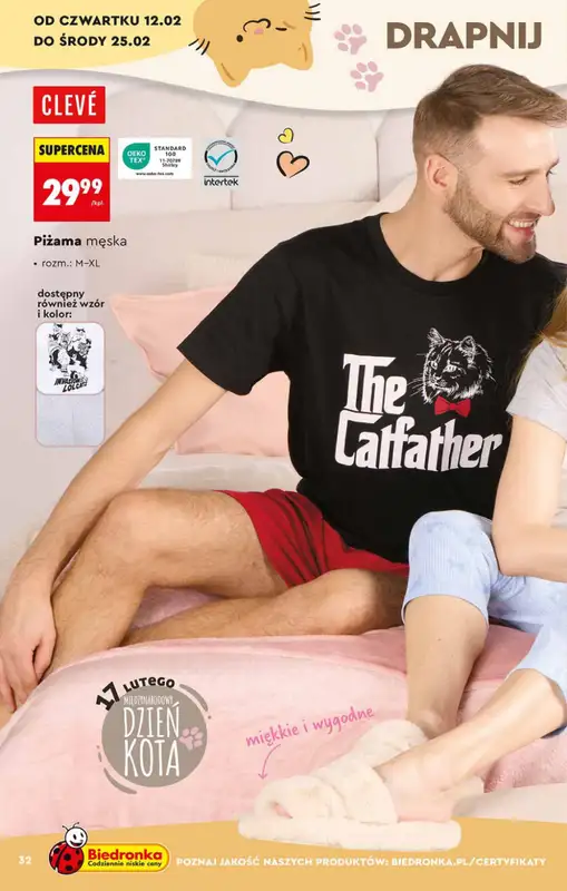 Biedronka - gazetka promocyjna Hity i inspiracje, od 07.02 od soboty 07.02 do środy 25.02 - strona 32