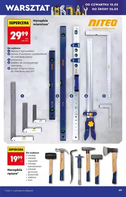 Biedronka - gazetka promocyjna Hity i inspiracje, od 07.02 od soboty 07.02 do środy 25.02 - strona 49