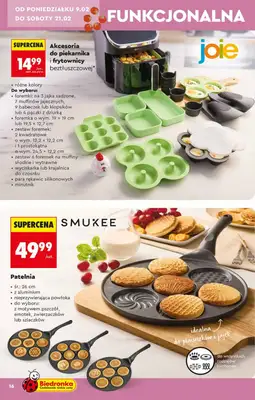 Biedronka - gazetka promocyjna Hity i inspiracje, od 07.02 od soboty 07.02 do środy 25.02 - strona 16