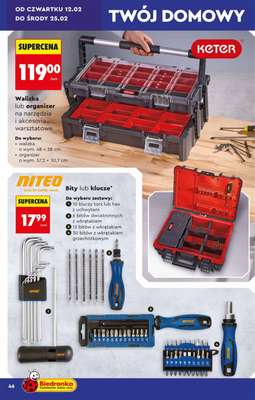 Biedronka - gazetka promocyjna Hity i inspiracje, od 07.02 od soboty 07.02 do środy 25.02 - strona 46