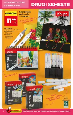 Biedronka - gazetka promocyjna Hity i inspiracje, od 07.02 od soboty 07.02 do środy 25.02 - strona 6