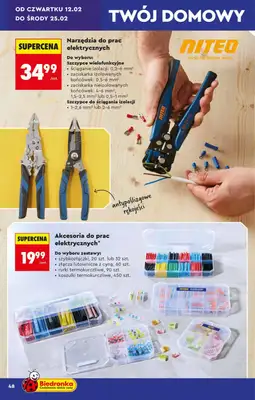 Biedronka - gazetka promocyjna Hity i inspiracje, od 07.02 od soboty 07.02 do środy 25.02 - strona 48