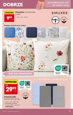 Biedronka - gazetka promocyjna Hity i inspiracje, od 07.02 od soboty 07.02 do środy 25.02 - strona 19