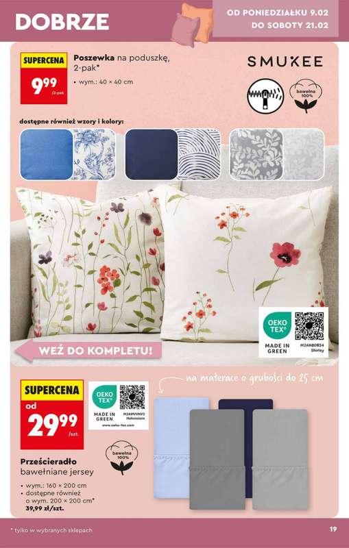 Biedronka - gazetka promocyjna Hity i inspiracje, od 07.02 od soboty 07.02 do środy 25.02 - strona 19