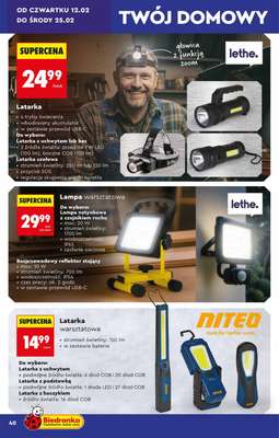 Biedronka - gazetka promocyjna Hity i inspiracje, od 07.02 od soboty 07.02 do środy 25.02 - strona 40