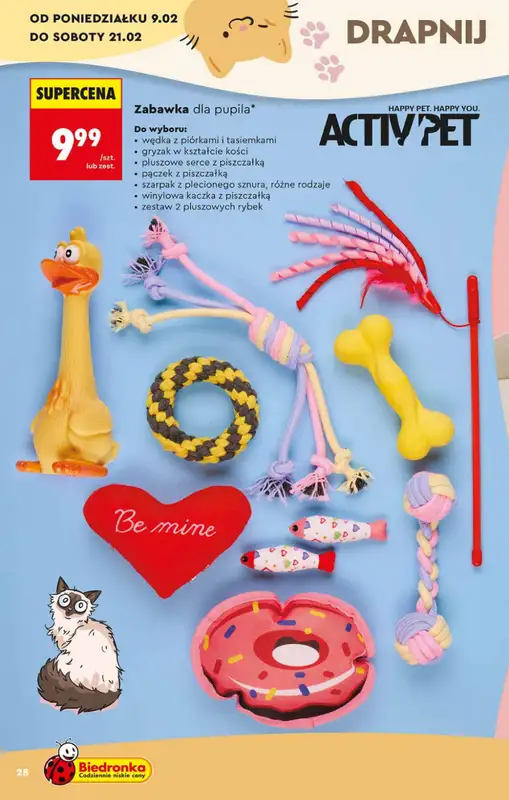 Biedronka - gazetka promocyjna Hity i inspiracje, od 07.02 od soboty 07.02 do środy 25.02 - strona 28