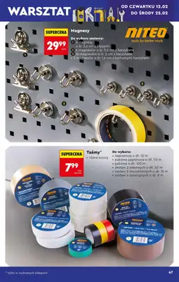 Biedronka - gazetka promocyjna Hity i inspiracje, od 07.02 od soboty 07.02 do środy 25.02 - strona 47