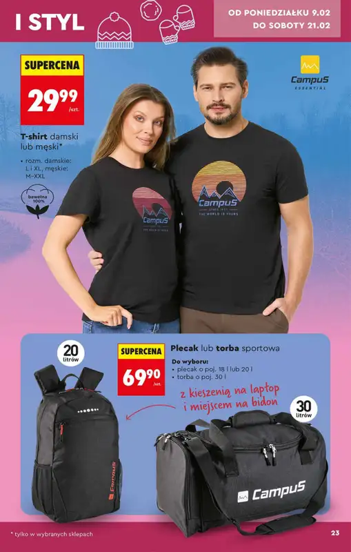 Biedronka - gazetka promocyjna Hity i inspiracje, od 07.02 od soboty 07.02 do środy 25.02 - strona 23