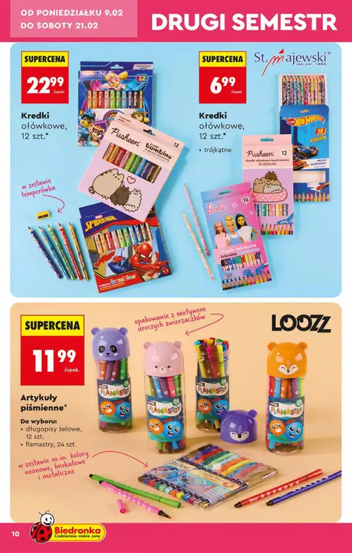 Biedronka - gazetka promocyjna Hity i inspiracje, od 07.02 od soboty 07.02 do środy 25.02 - strona 10