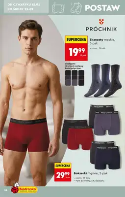 Biedronka - gazetka promocyjna Hity i inspiracje, od 07.02 od soboty 07.02 do środy 25.02 - strona 38