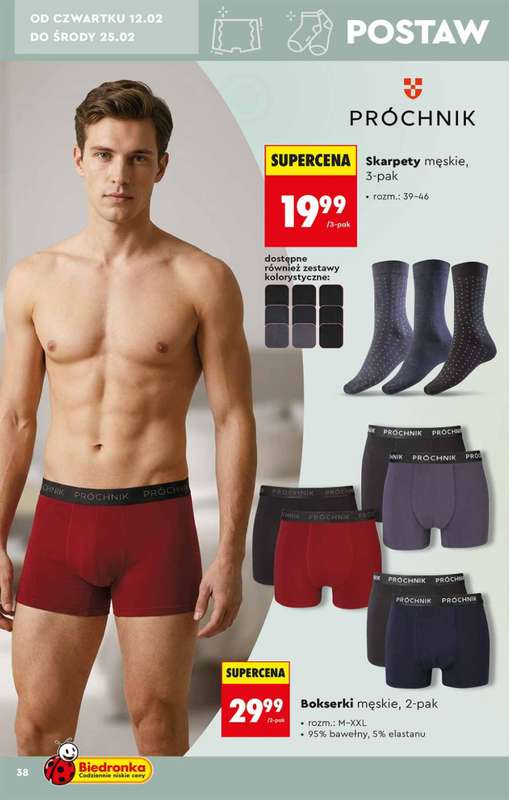 Biedronka - gazetka promocyjna Hity i inspiracje, od 07.02 od soboty 07.02 do środy 25.02 - strona 38