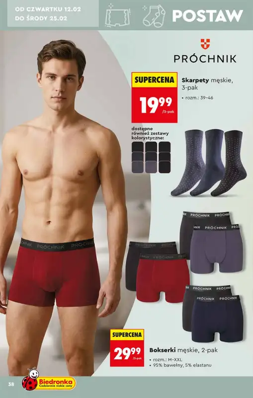 Biedronka - gazetka promocyjna Hity i inspiracje, od 07.02 od soboty 07.02 do środy 25.02 - strona 38